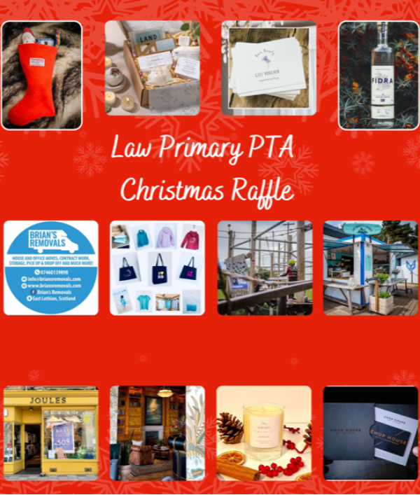 Enter Raffle to Win Law PTA raffle hosted by Law Primary