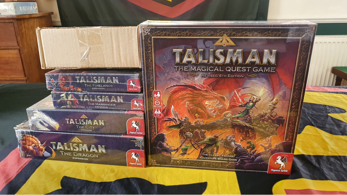 Enter Raffle to Win Talisman Boardgame Bundle hosted by Herefordshire