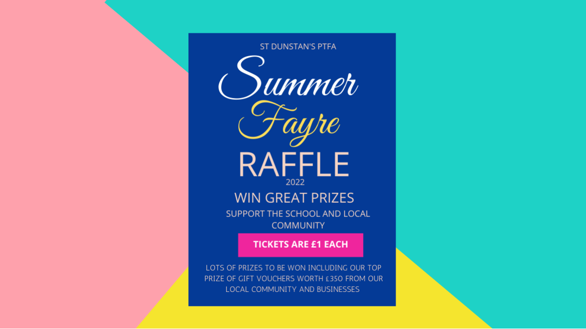 Enter Raffle to Win Summer Prizes 2022 hosted by PTFA