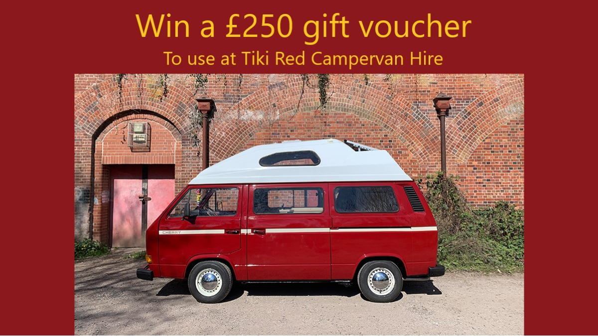 Enter Raffle to Win £250 Gift Voucher hosted by Camping Comps