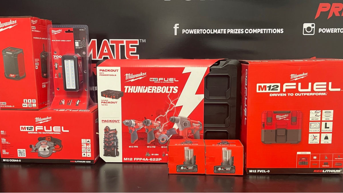 Enter Raffle to Win MILWAUKEE M12 BUNDLES X3 hosted by Powertoolmate prizes