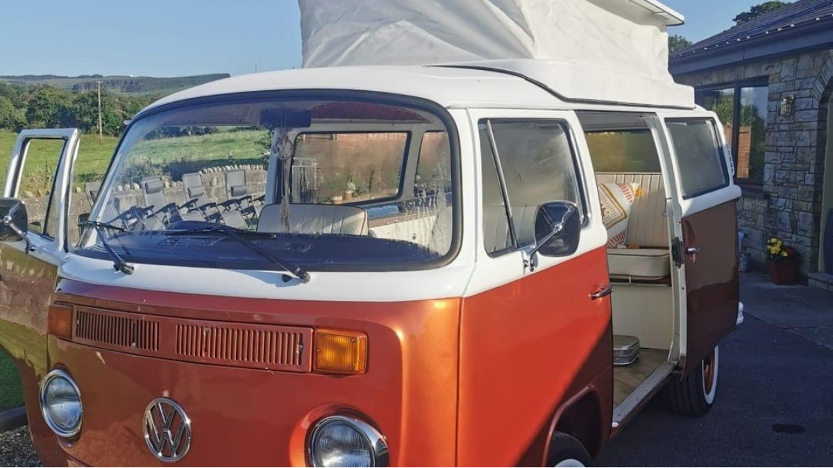 Van Raffle Enter Raffle to Win VW T2 camper van 1973 hosted by Gavin Ryan