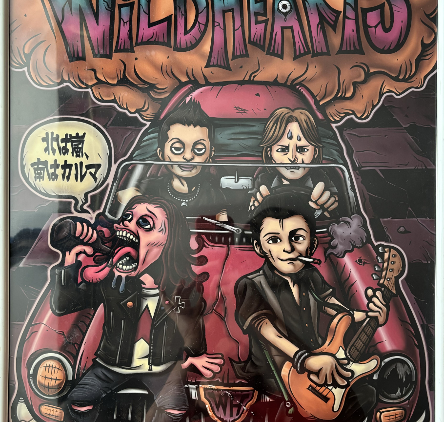 Enter Raffle to Win Framed WiLDHEARTS Print From Gingers
