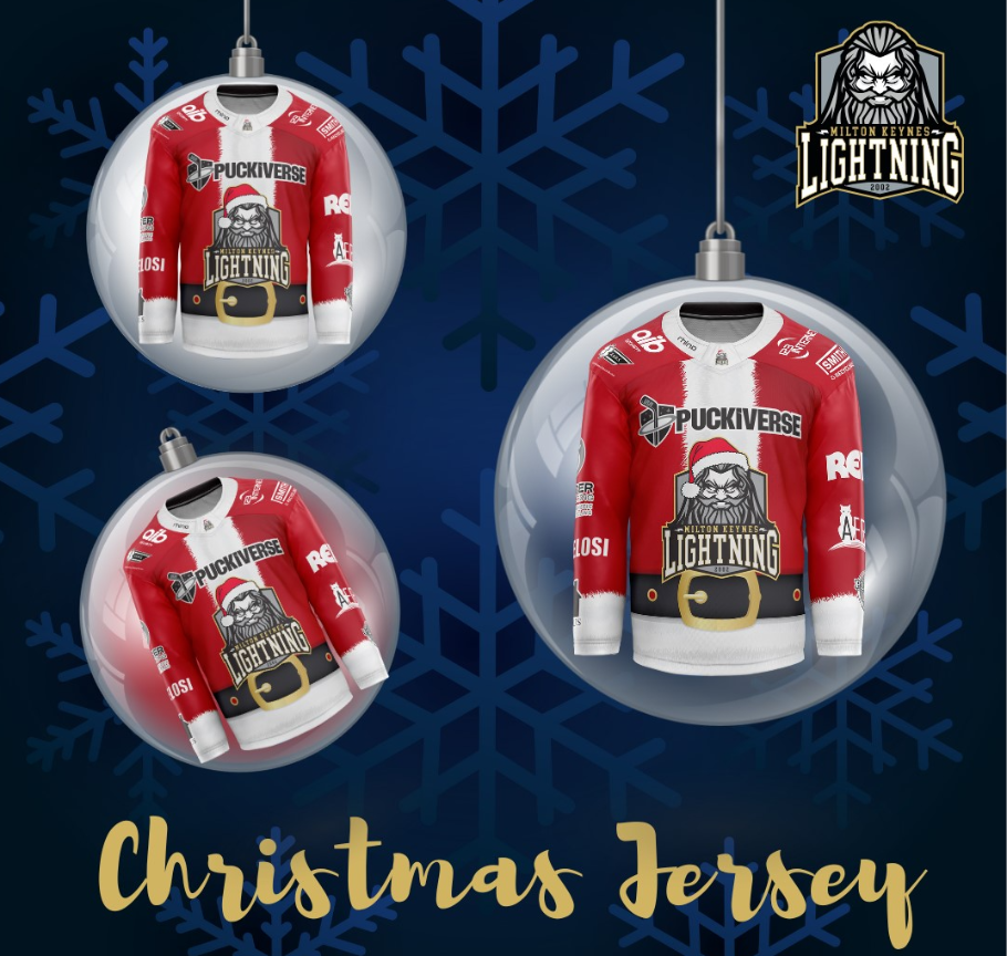 Enter Raffle to Win A MK Lightning Father Christmas Jersey hosted by MK ...
