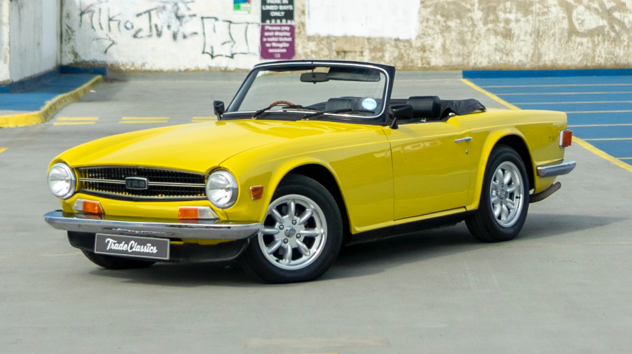 Tr Model Enter Raffle to Win 1973 Triumph TR6 hosted by Trade Classics