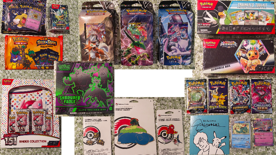 Enter Raffle to Win Pokemon cards and more hosted by Alex Fortes