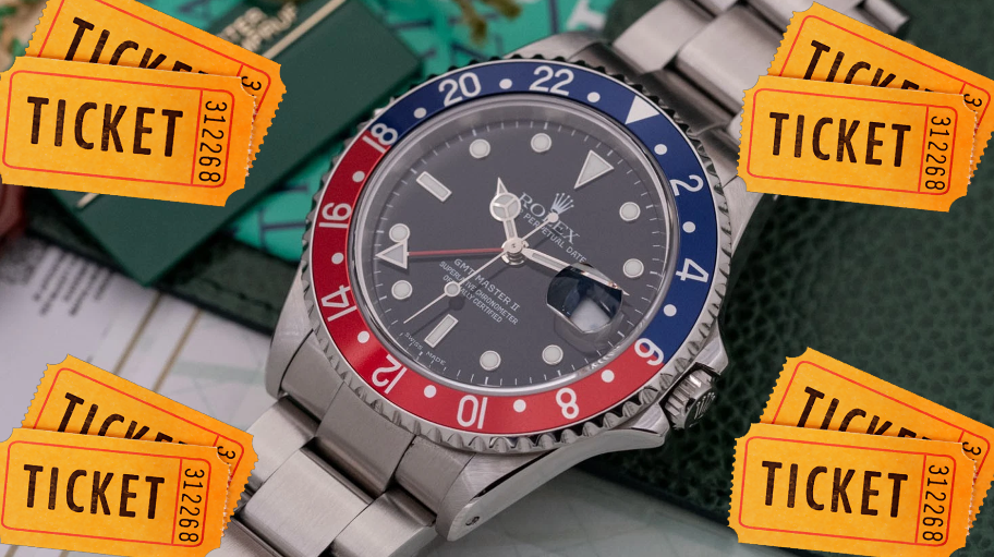 200 Tickets to Rolex GMT-Master II Pepsi -391541