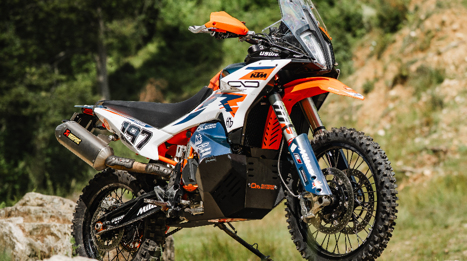 Enter Raffle to Win KTM 890 ADVENTURE R GREG GORDINNE RACE BIKE