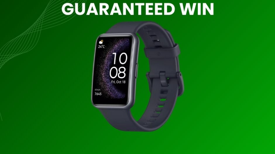 Huawei Raffle Enter Raffle to Win HUAWEI Watch Fit SE Smart Watch - Black hosted by ...