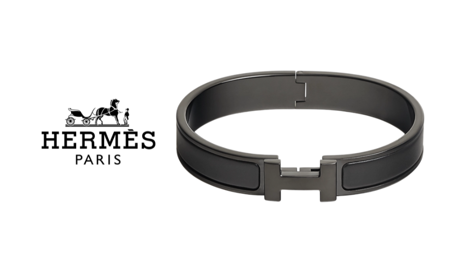 Enter Raffle to Win Hermes Click H Men's Bracelet - Black hosted
