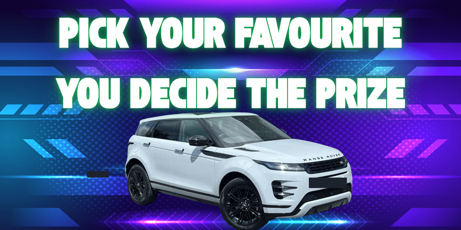 Your Choice Raffle Enter Raffle to Win CHOICE OF 3 CARS OR £80K CASH! hosted by Stoic ...