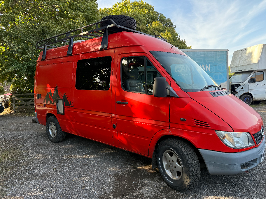 Sprinter Raffle Enter Raffle to Win Mercedes sprinter campervan hosted by 6d Diesels