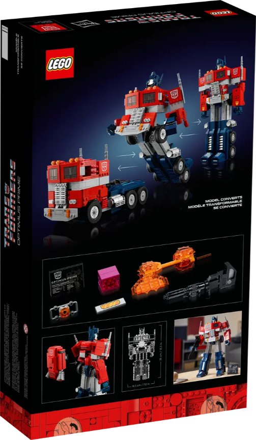 Optimys Raffel Enter Raffle to Win LEGO Transformers Optimus Prime & Bumblebee Bundle ...