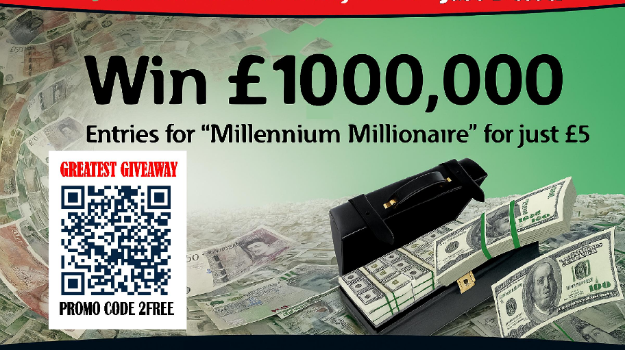 Win All Raffle Enter Raffle to Win £1,000,000 just £5 Raffle Dubai Style Millionaire ...