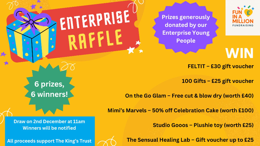 Employee Only Raffle Enter Raffle to Win Our Enterprise Raffle hosted by Louise Andrews