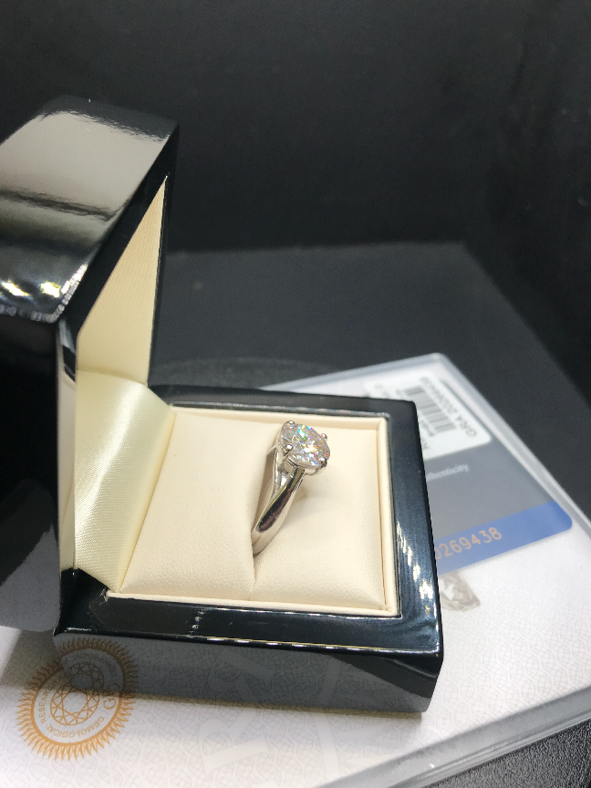 Enter Raffle to Win 3 Carat Solitaire Platinum Ring 75p Entry hosted by ...