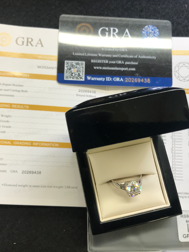 Enter Raffle to Win 3 Carat Solitaire Platinum Ring 75p Entry hosted by ...