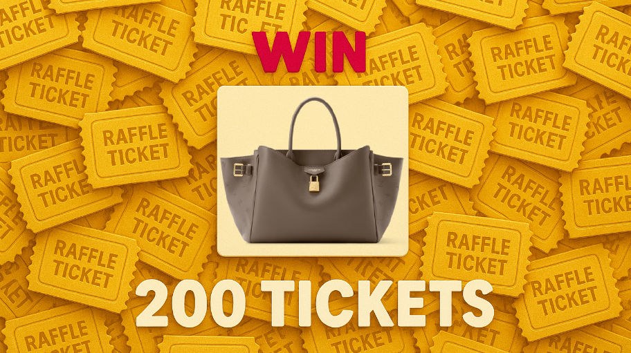 Enter Raffle to Win 200 Tickets to LV Vendome Bag Draw hosted by Your ...