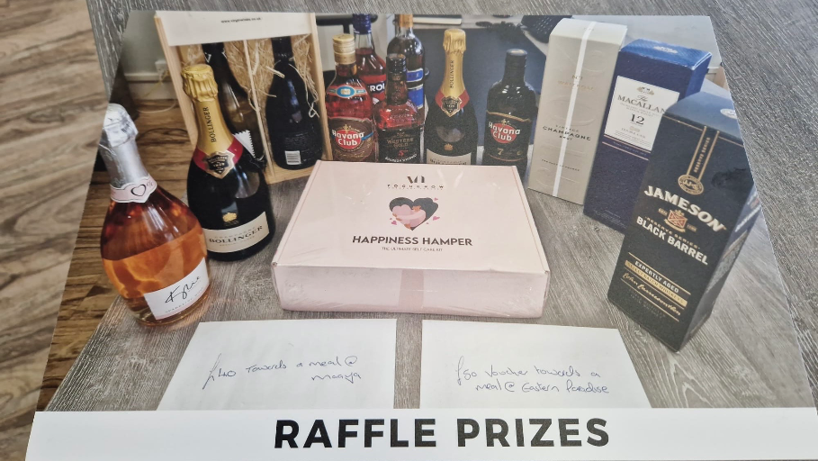 Prize Rrosters Enter Raffle to Win Collection of amazing prizes hosted by Rosie Reid