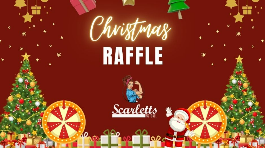 Netball Raffle Enter Raffle to Win Scarletts Christmas Raffle hosted by Scarletts ...