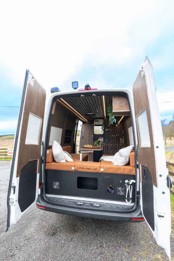 Photo inspiration: Enter Raffle To Win Harris Luxury Off Grid Trippie Campervan Photo Inspiration