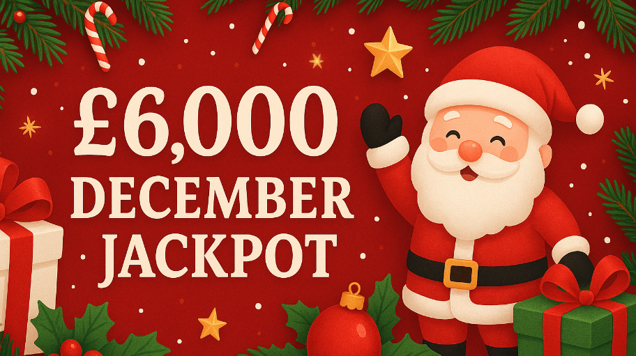 Enter Raffle to Win £6,000 December Jackpot hosted by MD-RAFFLES