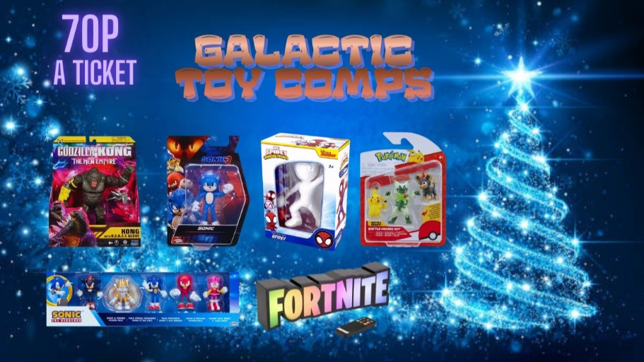 Enter Raffle to Win Boys toy bundle hosted by Galactic Competitions