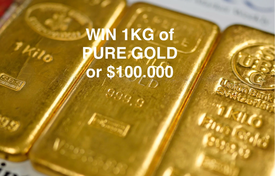 Enter Raffle to Win 400 TICKETS IN OUR 1kg GOLD DRAW hosted by Compco