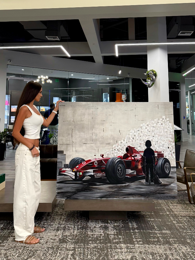 Enter Raffle to Win Ferrari 248 F1, Michael Schumacher hosted by Anna ...