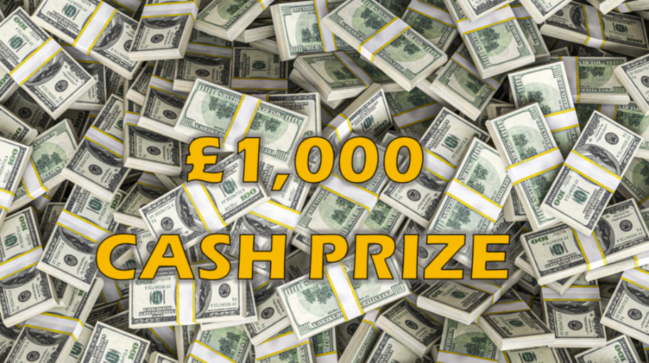 Enter Raffle to Win £1,000 Cash Prize hosted by BLITZ RAFFLES