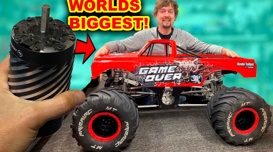 Enter Raffle to Win Primal RC GAME OVER with MAX4 Brushless Combo