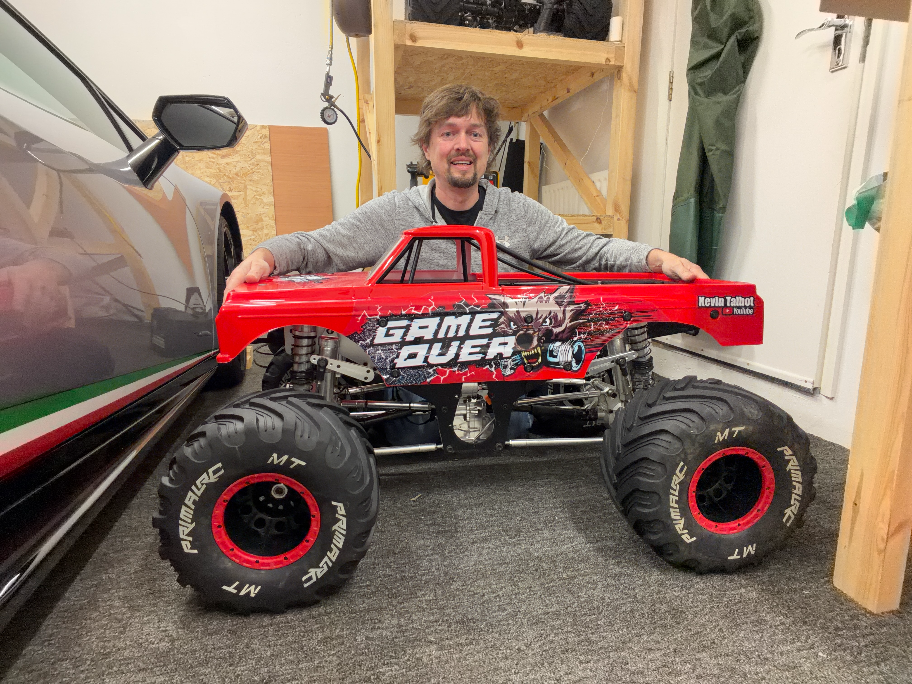 Enter Raffle to Win Primal RC GAME OVER with MAX4 Brushless Combo