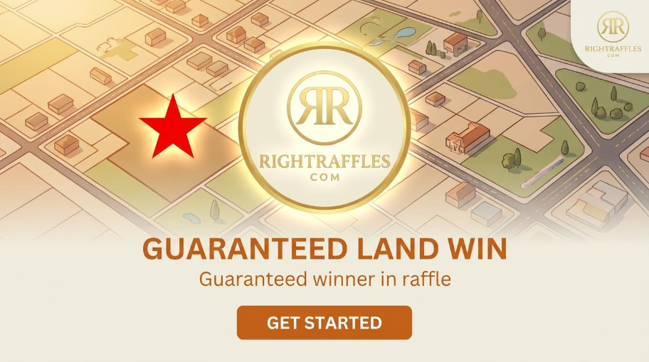 Land Raffles Enter Raffle to Win WIN 6100 sqft LAND by Highway in NC USA hosted by ...