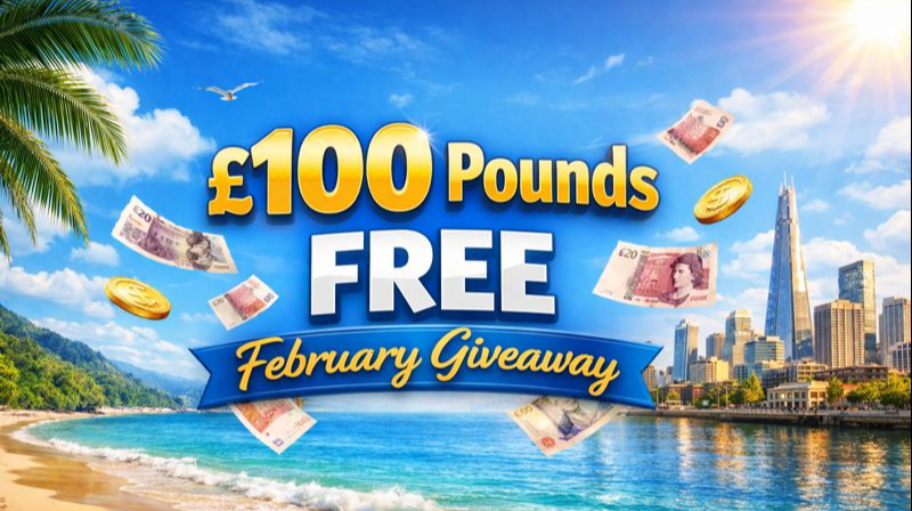 Enter Raffle to Win £100 Free February Giveaway | MD-Raffles hosted by ...