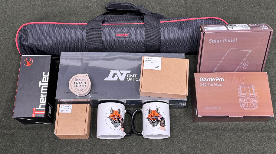 Hunting Package Raffle Enter Raffle to Win HUNTING KIT PACKAGE. hosted by David Elliott-Smith