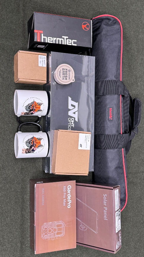 Hunting Package Raffle Enter Raffle to Win HUNTING KIT PACKAGE. hosted by David Elliott-Smith