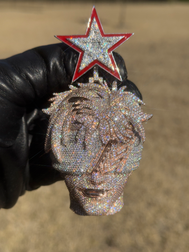 Enter Raffle to Win A Fully Iced Out Custom Pendant hosted by 305Moissanite
