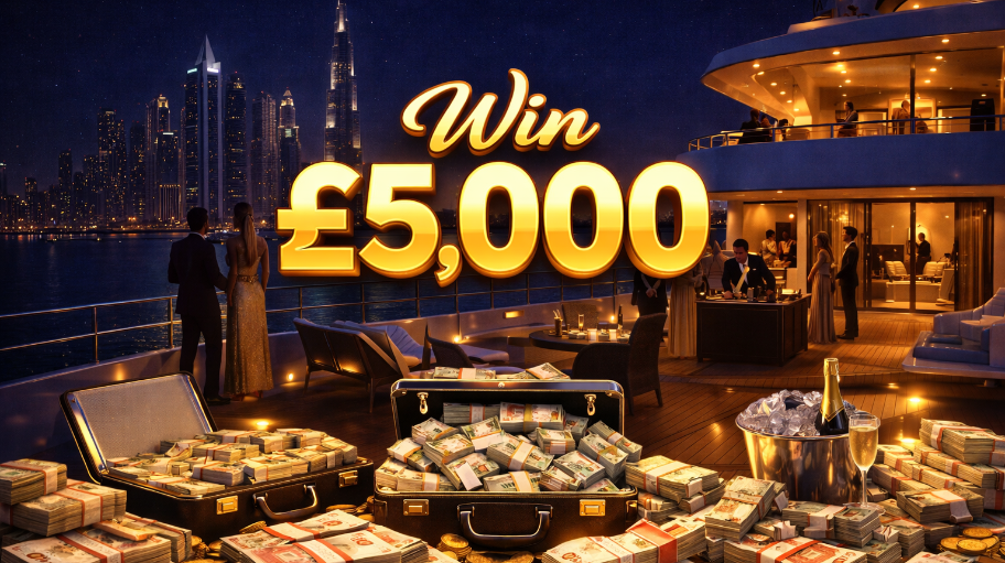Flash Raffle Items Enter Raffle to Win Β£5,000 Cash Prize hosted by BLITZ RAFFLES