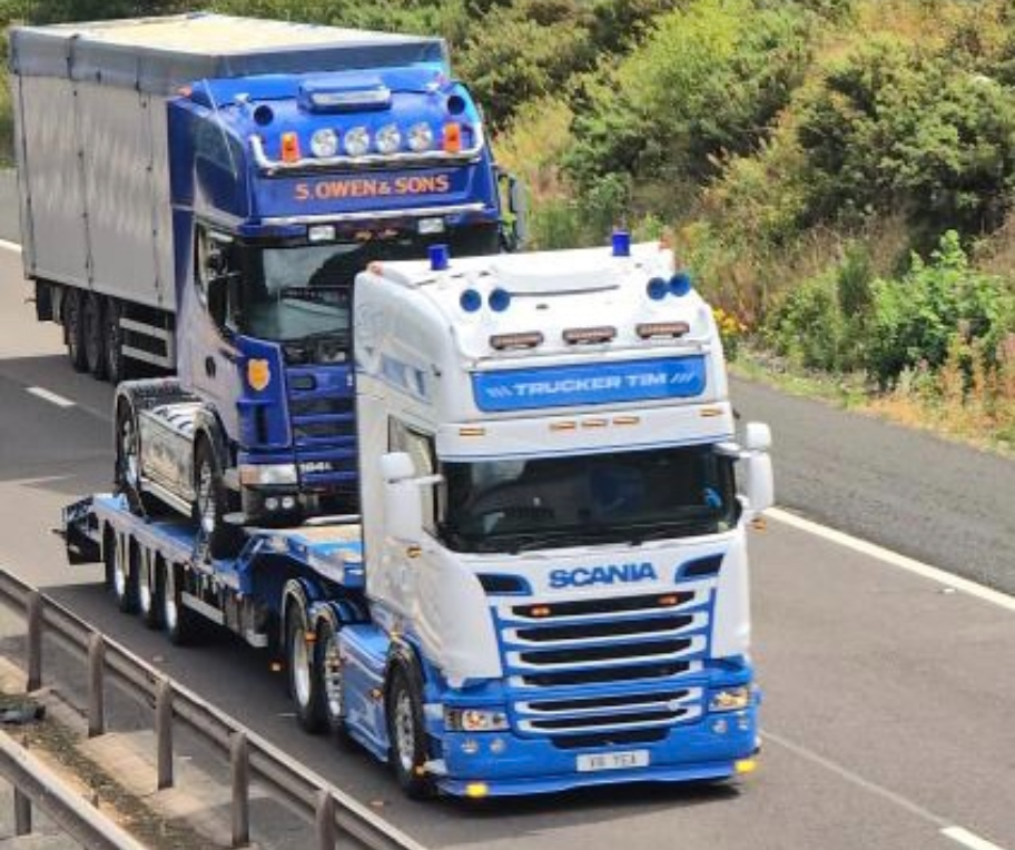Enter Raffle to Win A RIDE IN MY FAMOUS SCANIA V8!! hosted by Trucker Tim