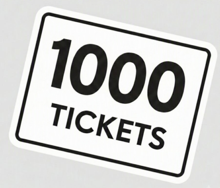 Enter Raffle to Win 1000 Tickets: $10k Cash 424358 hosted by Lost Treasure