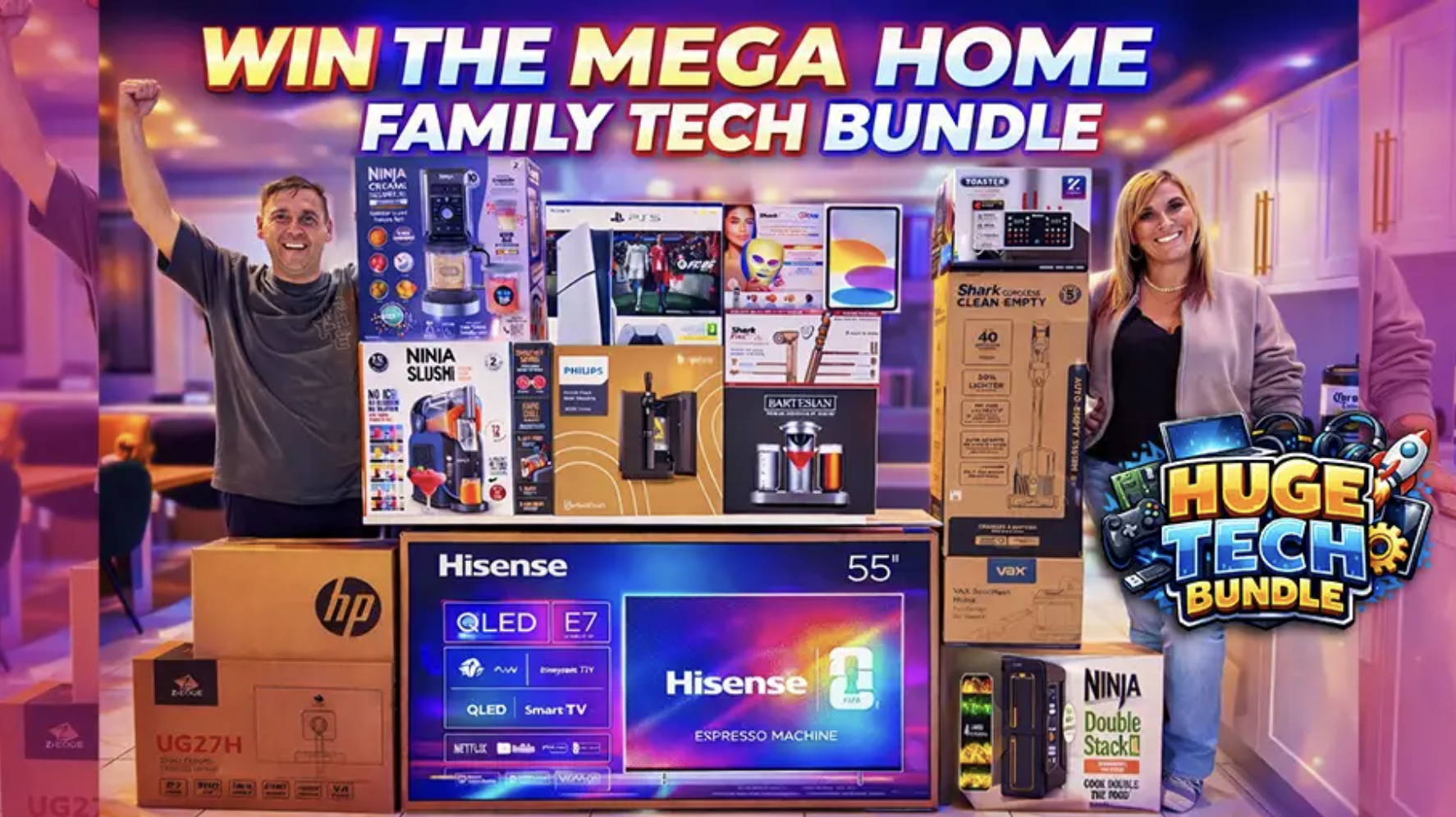 Enter Raffle to Win THE MEGA HOME FAMILY TECH BUNDLE hosted by Martin ...